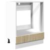 VidaXL Armoire à four Chêne sonoma 60x46x81,5 cm Aggloméré, armoire de cuisine, armoire de rangement, meuble de cuisine, 849617