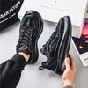 New Fashion Men 's Four Seasons Comfortable Thick Sole Shoes Students BoysTrending Soft Sole Breathable Casual Running Sneakers