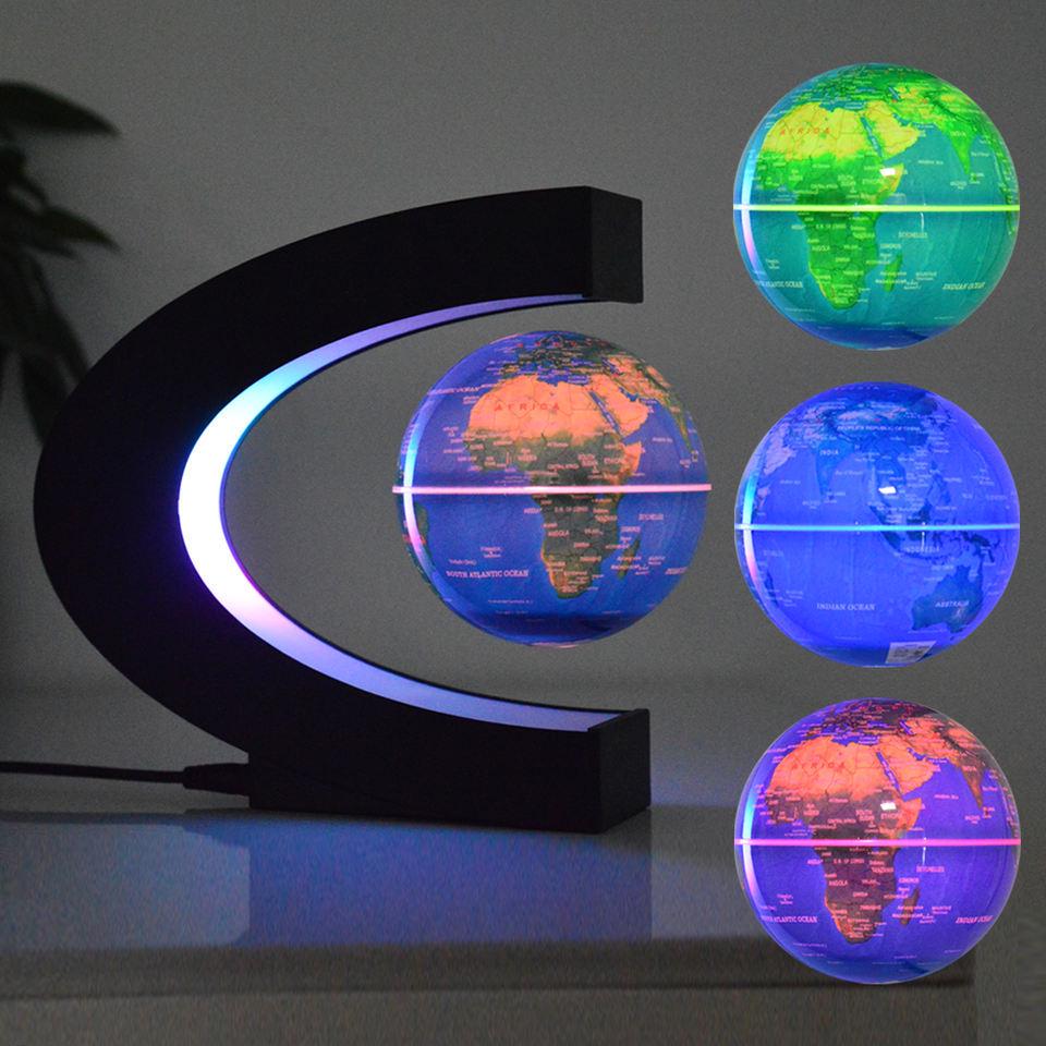 Luminous Magnetic Levitation Globe - Creative Student Gifts & Home Decor Ornament