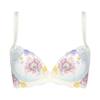 Red Label by 0102 Bra 10216806 Underwire Bra with Pads Keeps Underarm Fat Smooth and Show Through Outerwear E65 M015 [Triumph] Doesn't (White)