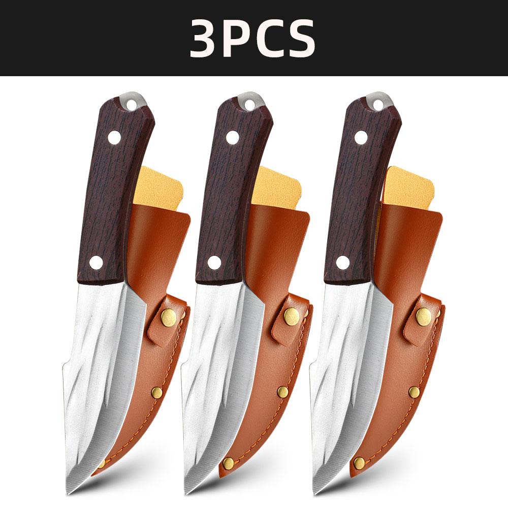 Kitchen Knife Forged Boning Knife Hand Held Meat Knife Fruit Knife Household Sharp High Hardness Stainless Steel Bone Removal Kn