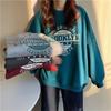 Womens Thick Fleece Lined Hoodie Loose Fit Casual Long Sleeve Pullover Sweater Winter