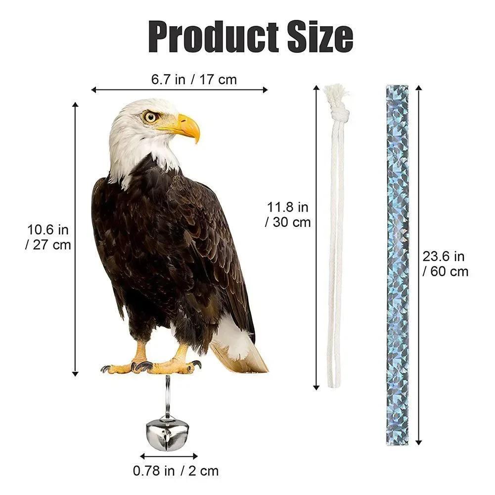 Чучело совы Отпугиватель птиц Устройства для контроля птиц Декор совы Репеллент-пугало для сов Борьба с вредителями Отпугиватели птиц