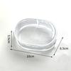 Toys Transparent Doll Storage Bag PVC Bag for Figurines Plush Cotton Dolls Carry Portable Storage Case Pouch Keychain Pendant