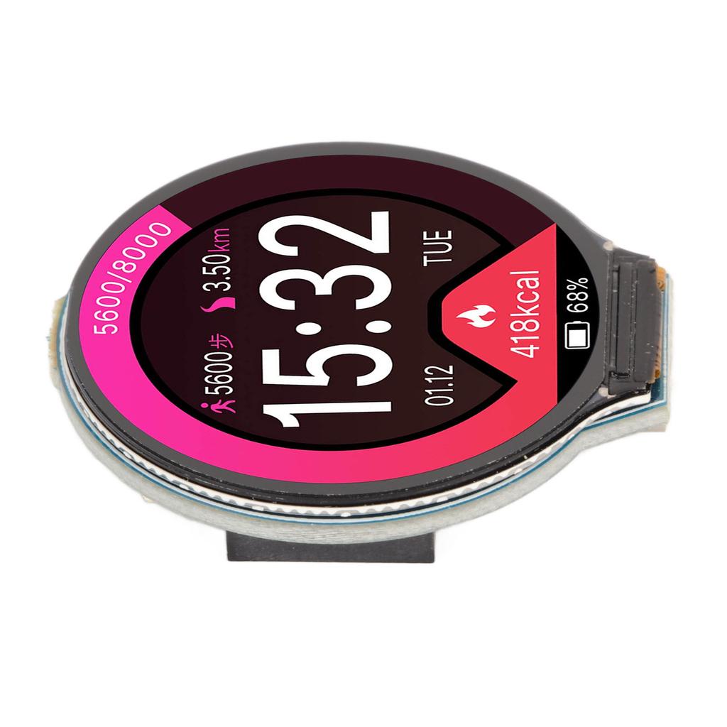 RP2040 MCU Board 1.28in LCD RP2040 Chip 133MHz 264KB SRAM 4MB Flash Round LCD Module for RasPi Pico DIY Replacement