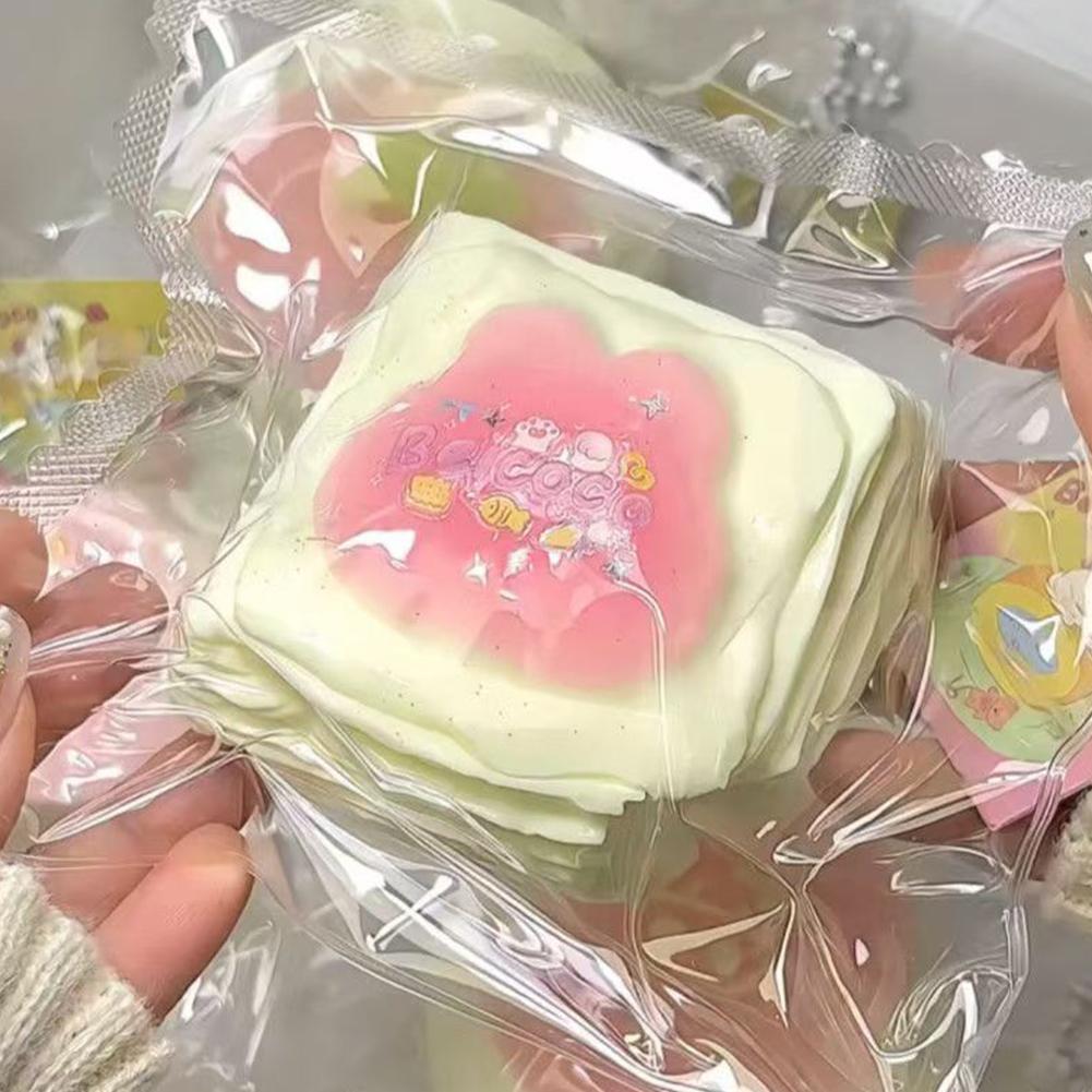 Cute Food Series Stress-Relieving S Silicone Squeezing S Slow Recovery  Gift Relieve Anxiety Sensory  For Adults