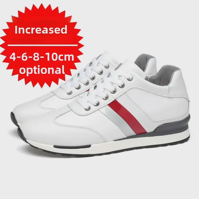 Men's 8cm Height-Increasing Breathable Casual Summer Mesh Sneakers