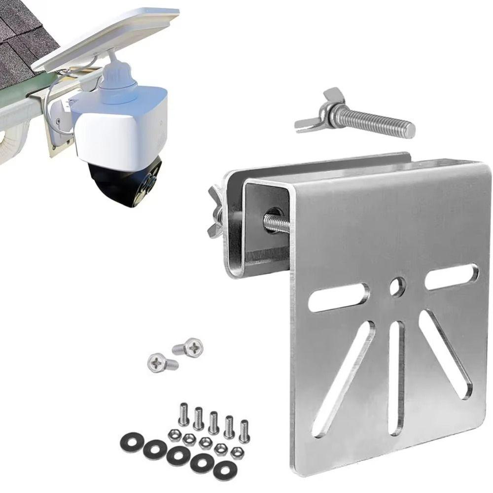Metal Wall Mount Bracket for Eufy SoloCam S340/Eufy E30 Security Camera Installation