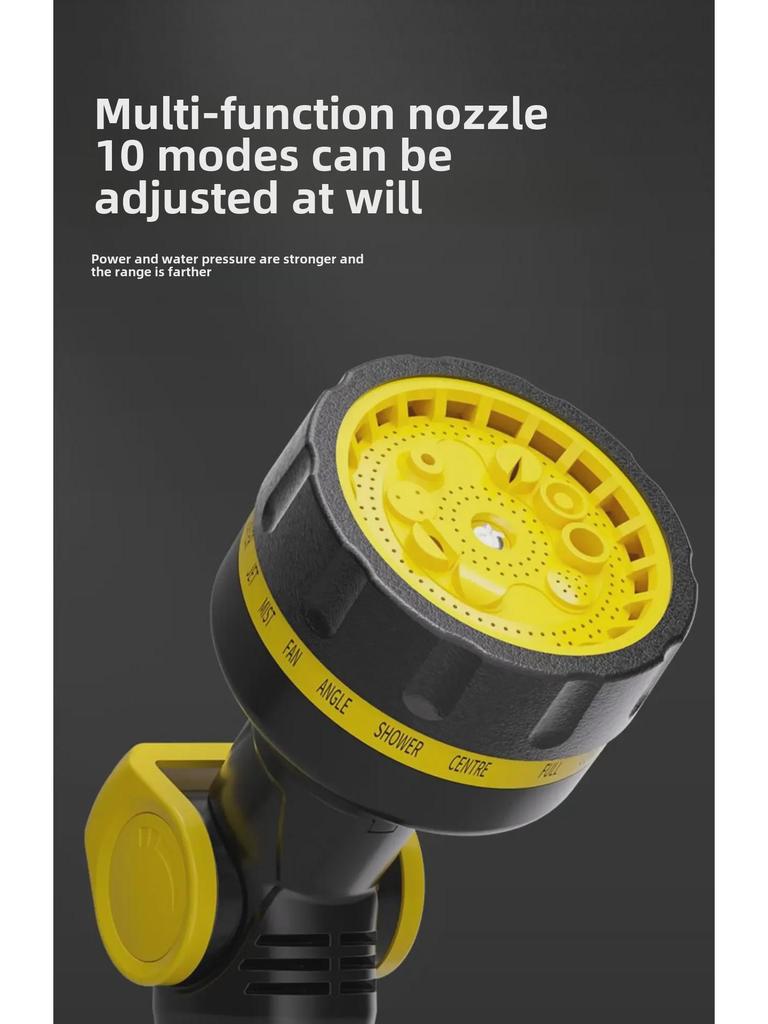 Multifunctional Garden Hose with Water Gun - Perfect for Watering, Car Washing, and More