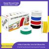 6 Rolls Silicone Wire Set - Extra Soft, High Temp Resistant, Ideal for Model Aircraft & Drones.