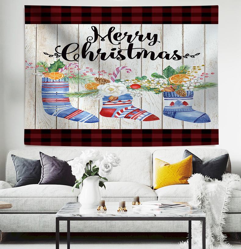 Christmas Balls And Snow Wall Hanging Tapestry Christmas Wall Hanging Tree Wall Hanging Gorgeous Christmas Tree Fireplace Gifts