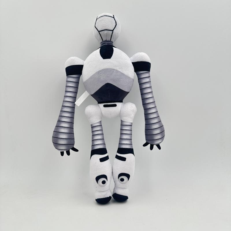 New 13.78" The Wild Robot Plush Toy Roz Plushies Soft Stuffed Robot Pillow Dolls Home Decor For Fans Kids Christmas Gifts