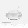 Shangqi White Ceramic Coffee Cup Set