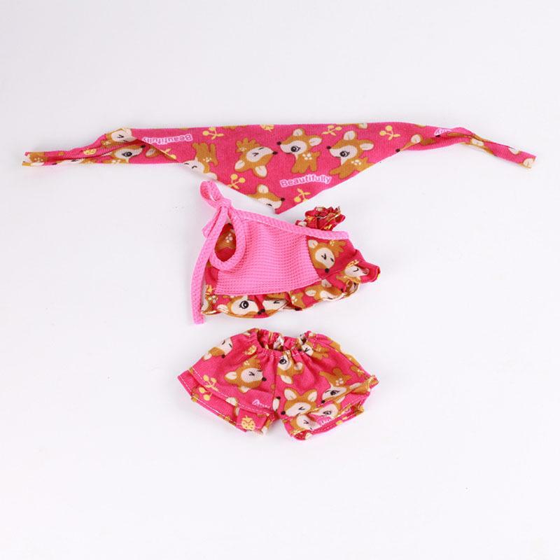 

12-дюймовое платье принцессы American Girl Doll - имитация кукольной одежды 30cm Chinese flower clothes красный