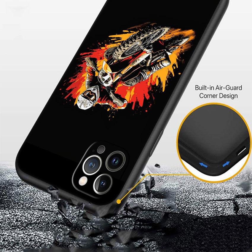 Motorcycle Racing Phone Case for Samsung Galaxy Note 8 9 10 20 S23 S24 S25 Ultra FE + Plus Edge Lite