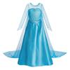Children Princess Fancy Costume Elsa Party Carnival White Dress Up for Girl Christmas Birthday Cosplay Belle Snowflake Vestidoes