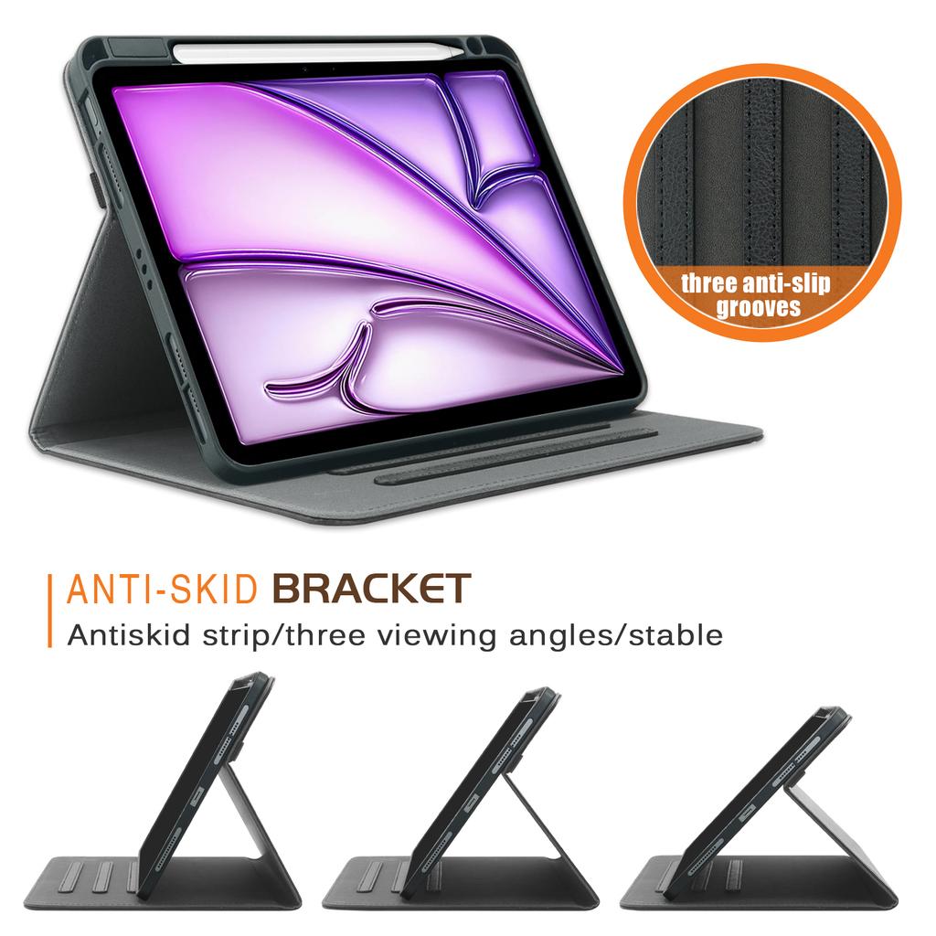 Leather Case For iPad Air 11 (2025)/(2024)/Pro 11-inch (2018)/(2020)/(2021)/(2022)/Air (2020)/(2022) Tablet Cover