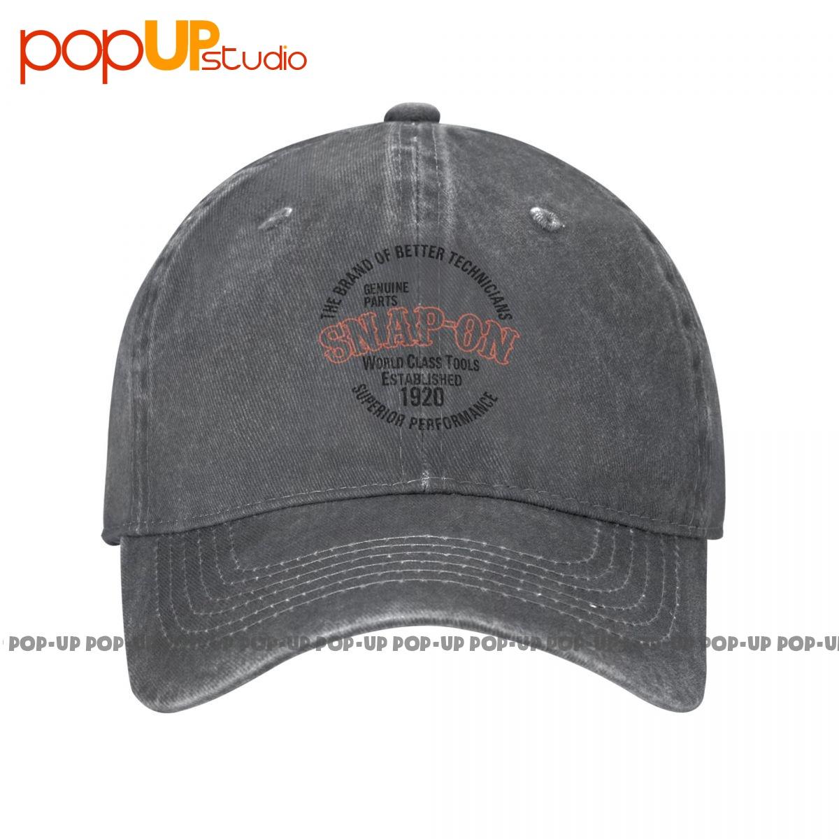

Snap On Tools P-375 Випрана джинсова бейсболка Капелюхи для водіїв вантажівок Подарунок Лідер продажу One Size