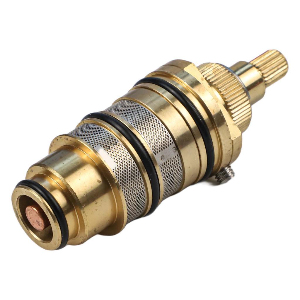 Brass Valve Built-in Thermal Components Safety Override Knob