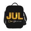 JUL Insulated Lunch Bag for Women Children Portable Food Boxes Thermal Lunch Box Tote