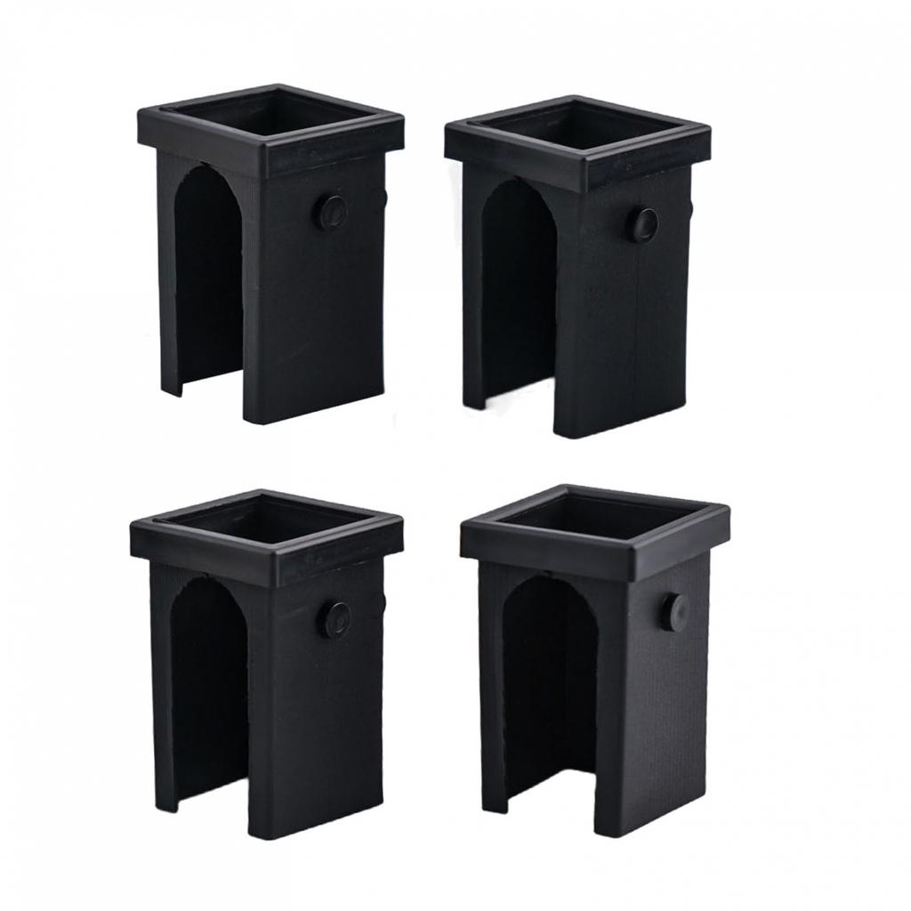 Black Plastic Square Tube Sleeve Diameter Plastic Square Tube Sleeve Approx