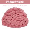 Lovely Cerebrum Beanies Hat Windproof Skull Hat Female Thick Warm Hat Outdoor Hat Cold Weather Beanies for Adult