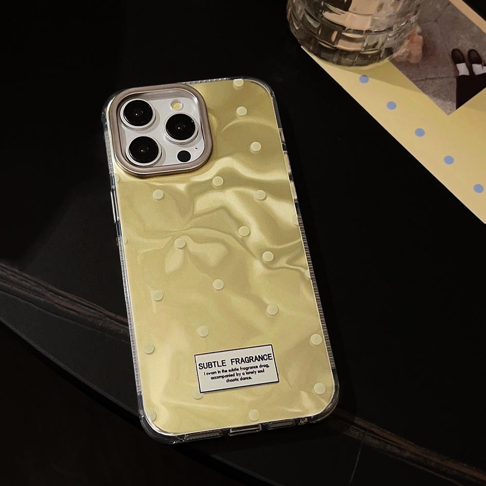 Gelbe Punkte Hülle für iPhone 17 iPhone 17 Pro Max