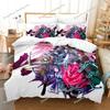New Anime The Rising of The Shield Hero Bedding Sets Duvet Cover Set with Pillowcase Twin Full Queen King Bedclothes Bed Linen74