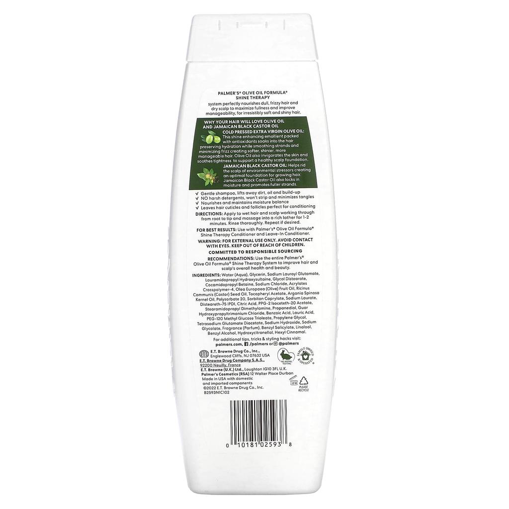 Palmer's, Olivenöl-Formel mit Vitamin E, Olivenöl-Shampoo, 400 ml (13,5 fl oz)