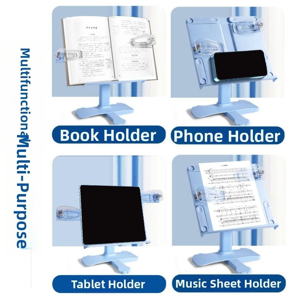 Folding Desk Books Stand Multifunctional Lifting Landing Book Holder  Music Score