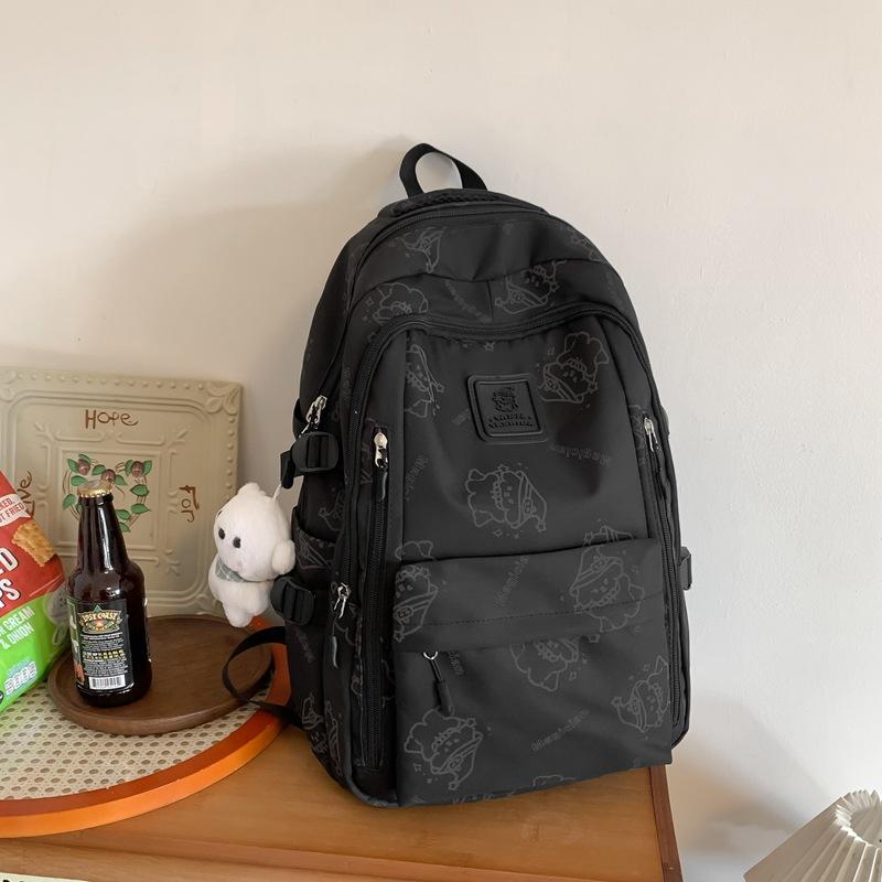 college style simple and versatile high school students junior high school students large capacity backpack computer backpack