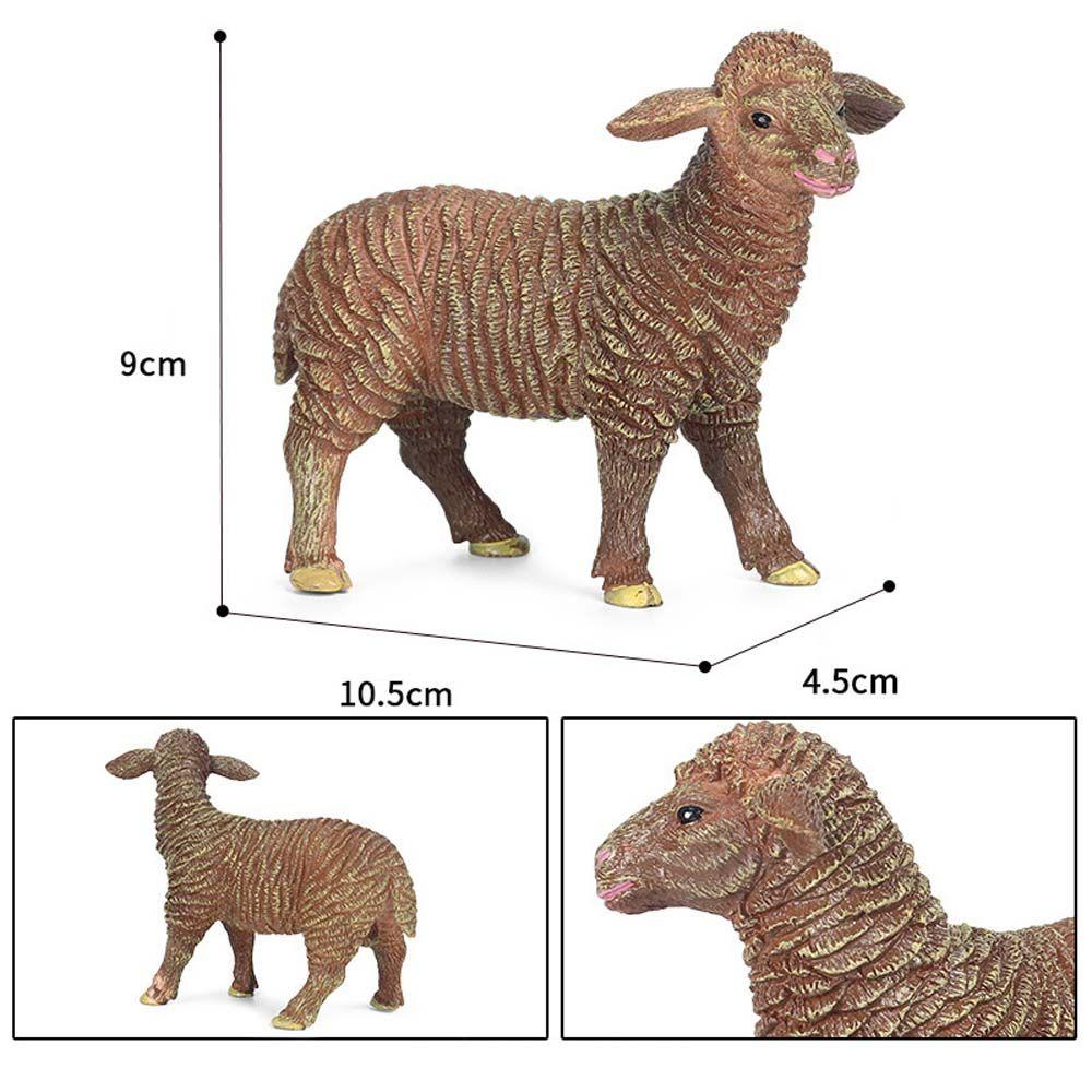 Educational Tiger Cheetah Microlandscape Elephant Action Figures Children Gift Kid Toy Animal Model