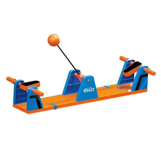 2 Players Volley Shot Toy Hand-eye Coordination Reaction Focus Training Football Basketball Shot Board Game Kids Interactive Desk Toy