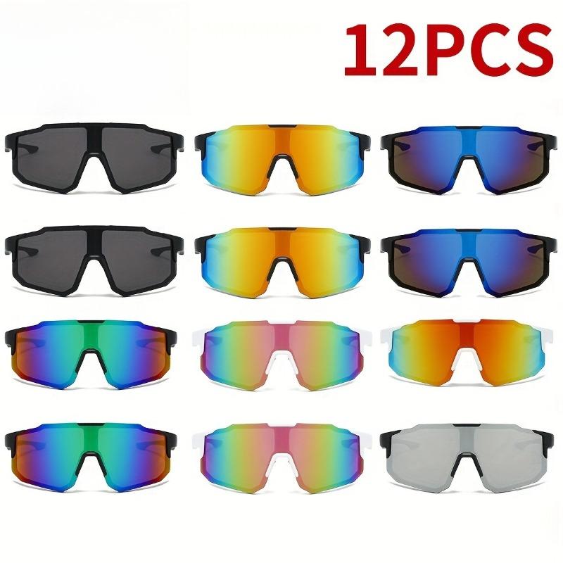 

12 Pieces of Combination Glasses Decorative Glasses PC Frame Suitable for Driving