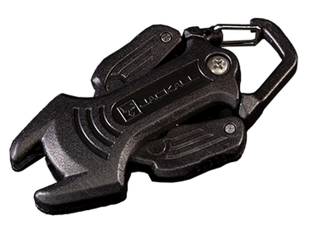 JACKALL Bank Scissors Black