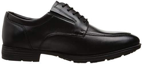 Texcy Luxe Men's Leather Gore-Tex Business Shoes, TU-8006, Black, Size 26.0 cm, 4E Wide