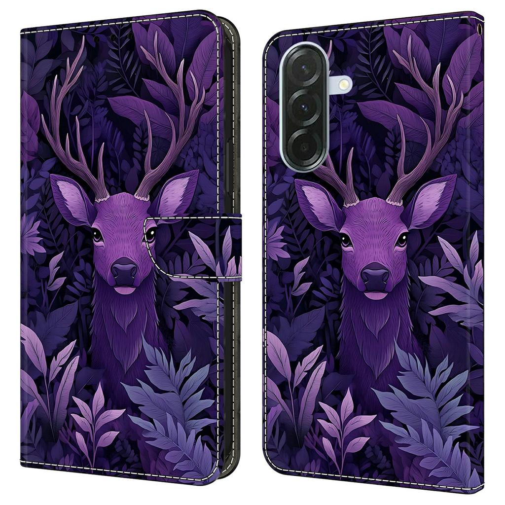 For Samsung Galaxy A57 5G Case Foldable Stand Wallet Pattern Printing PU Leather Flip Phone Cover