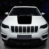Car Engine Hood Sticker For Jeep Cherokee 2019-2026 Latitude Limited Bonnet Vinyl Decal Auto Body Decoration Decal Accessories