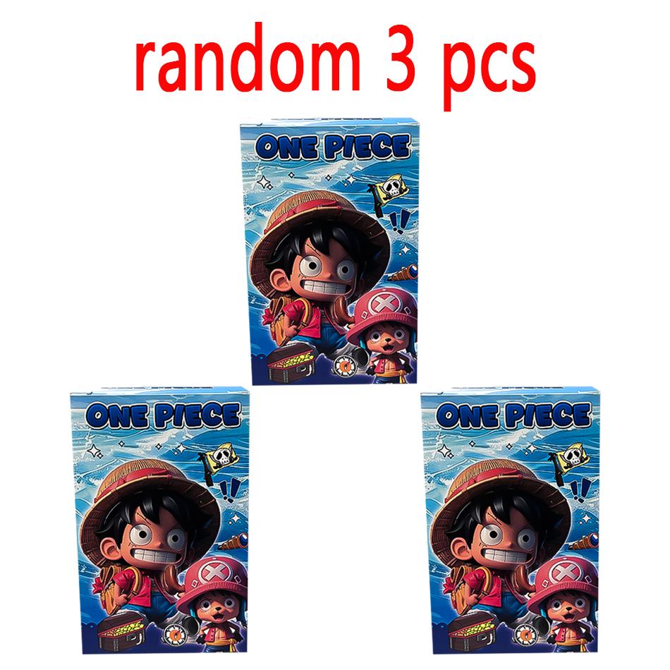8 pièces One Piece anime Bateau Pirate Tendance Boîte Aveugle Boîte Mystère Ornements Kawaii Figurines Décoration d'Intérieur Bureau