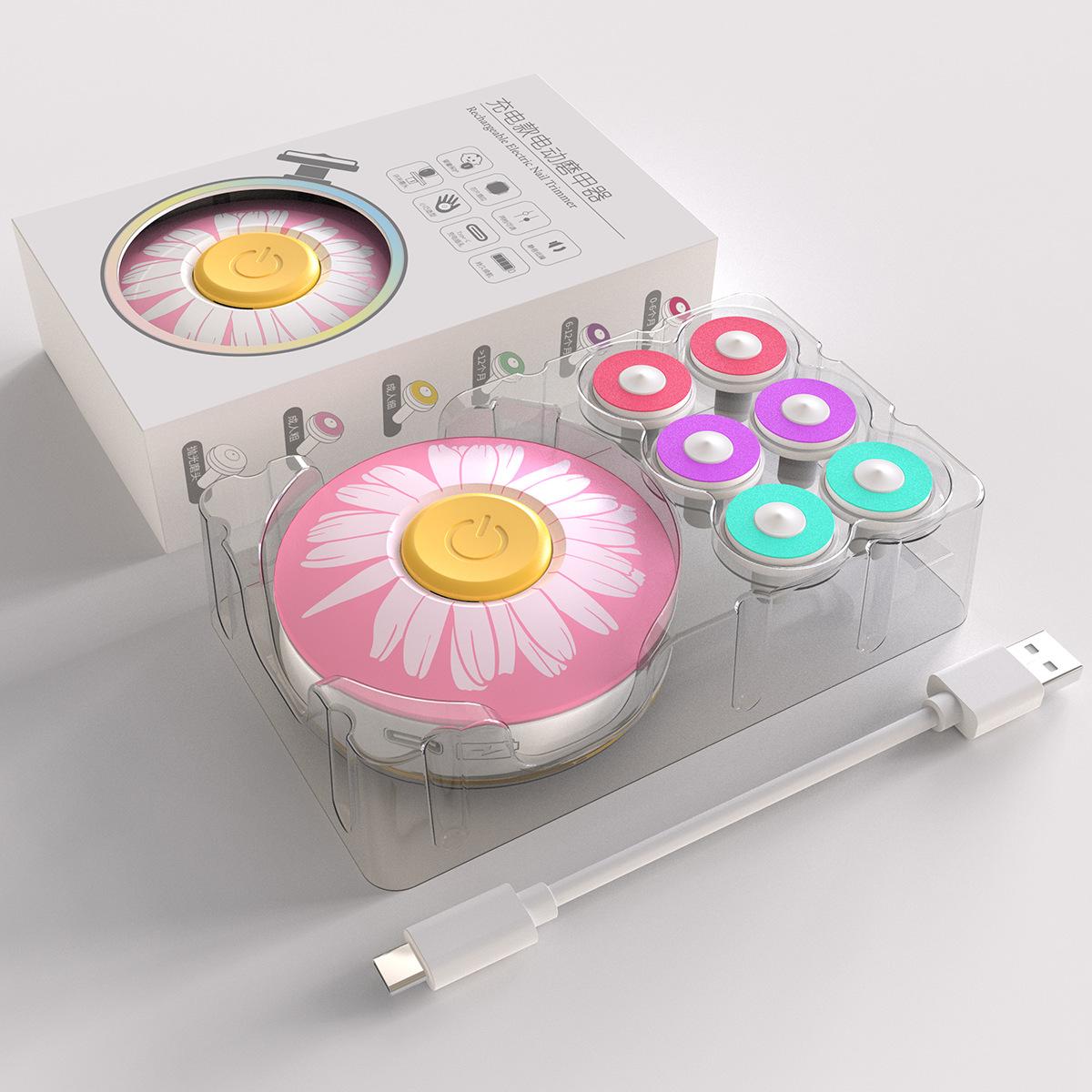 

Перезаряжаемая электрическая пилочка для ногтей для младенцев, уход за детским маникюром