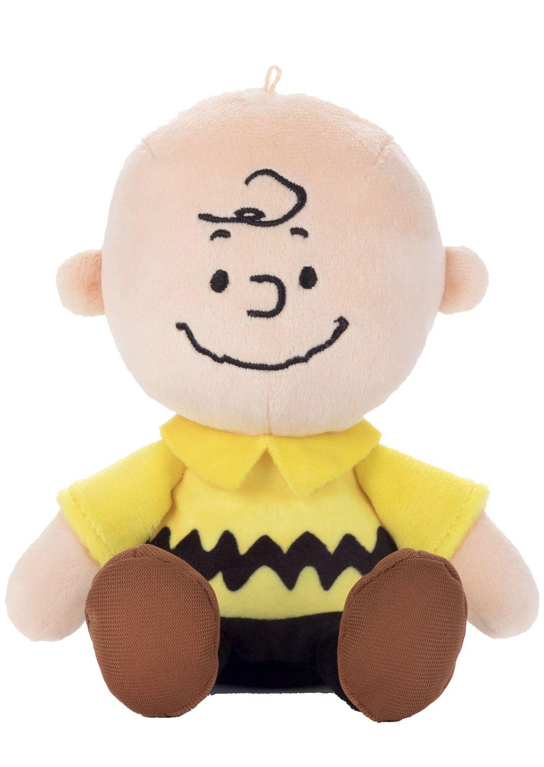 

Peanuts Beans Collection Charlie Brown Plush Toy, Sitting Height 19cm