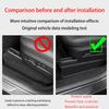 For Tesla Model Y/YL Juniper 2026+ TPE Under Seat Corner Guard Seat Slide Rails Protector Cover Anti-Kick Interior Accessories