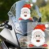 3pcs Set Christmas Decoration Car Stickers for Auto Windows Trunk Front Motorcycle Fairings Scooters Door Universal Vinyl Decals