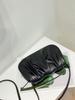 New Minimalist Cloud Bag with Trendy Pleated Solid Color Small Square Bag Suitable for Daily Commuting and Weekend Dates