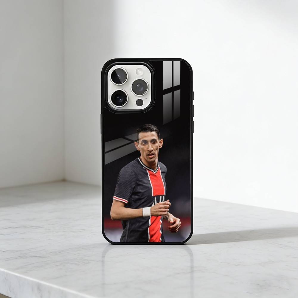 A-Angel Di M-Maria Football Star Phone Case For iPhone17,16,15,14,13 Plus,Pro Max Magnetic For Magsafe Wireless Charging