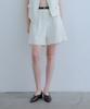 ODER Balance A-Line Half Slacks - Ivory