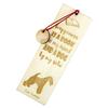 Fox Terrier Wire - Dog Bookmark, Personalized Bookmark, Dog Gadget for Art-Dog Brand Readers