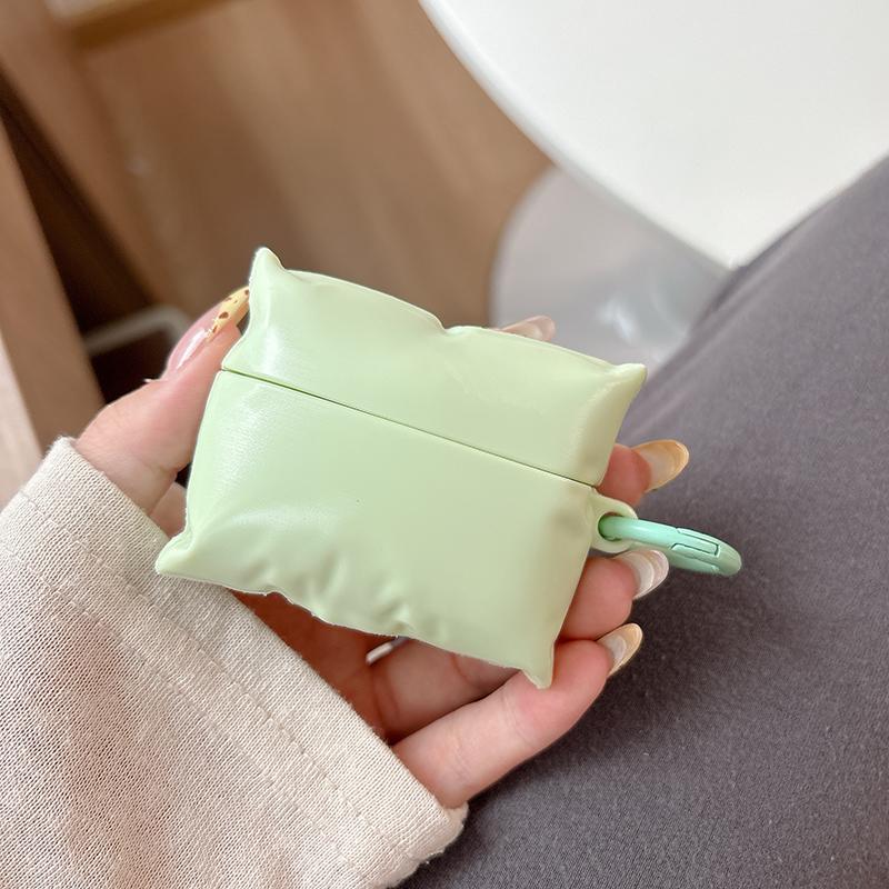 For AirPods Pro2 4 3 2 1 Pro Earphone Case 3D Colorful Pillow Silicone Protective With Pendant Headphone Box Cover