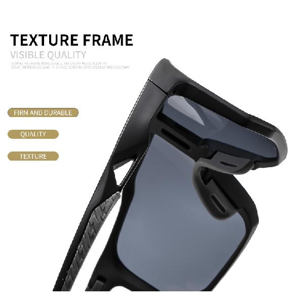 Men's and Women's Outdoor Sports Cycling Sunglasses, Large-frame Bicycle Sunglasses, High-definition Glasses for Mountaineering