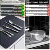 Super Absorbent Large Kitchen Absorbent Mat Antiskid Draining Coffee Dish Drying Mat Quick Dry Bathroom Drain Pad Tableware Mat